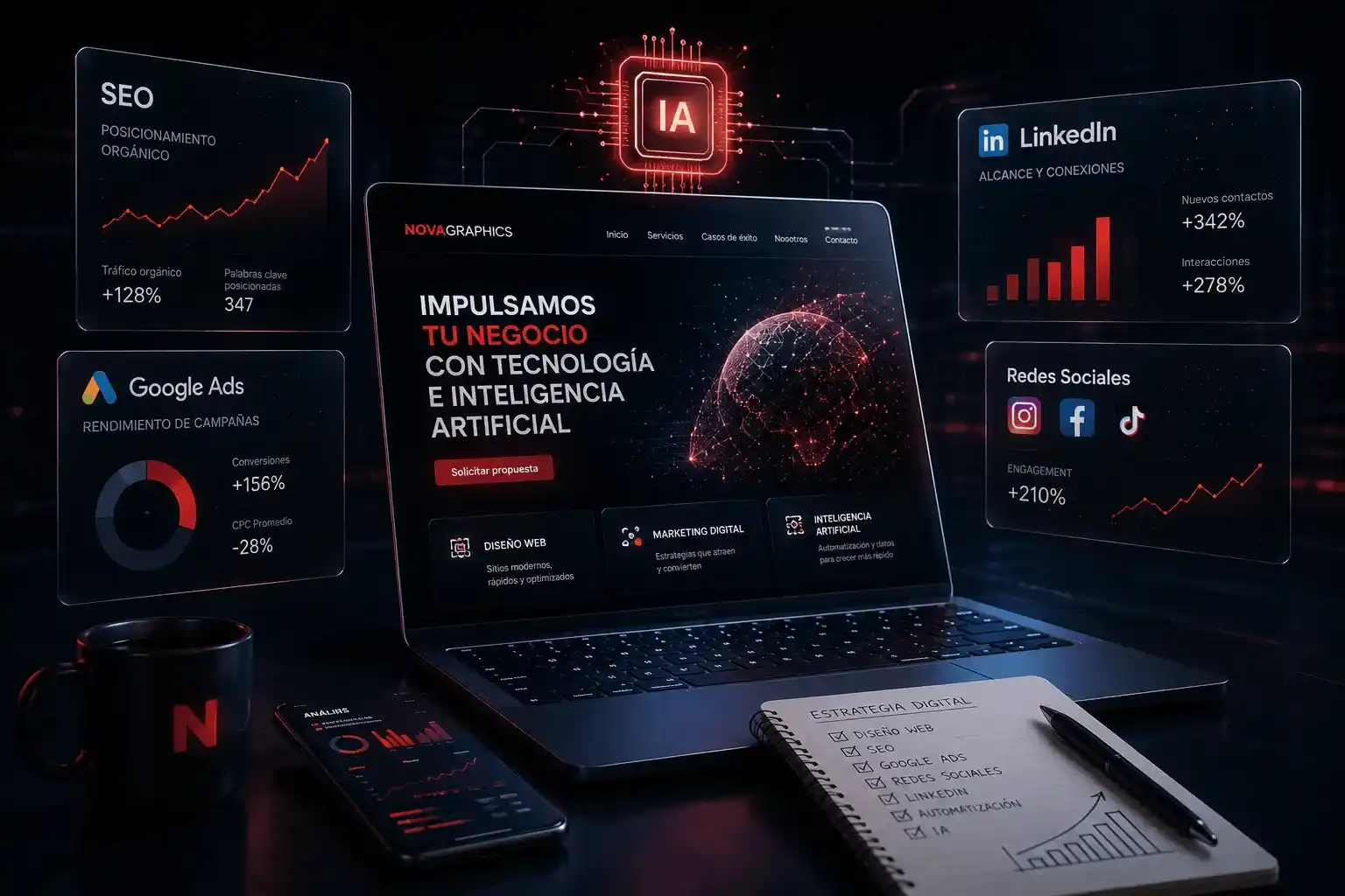 Diseño web con Inteligencia Artificial